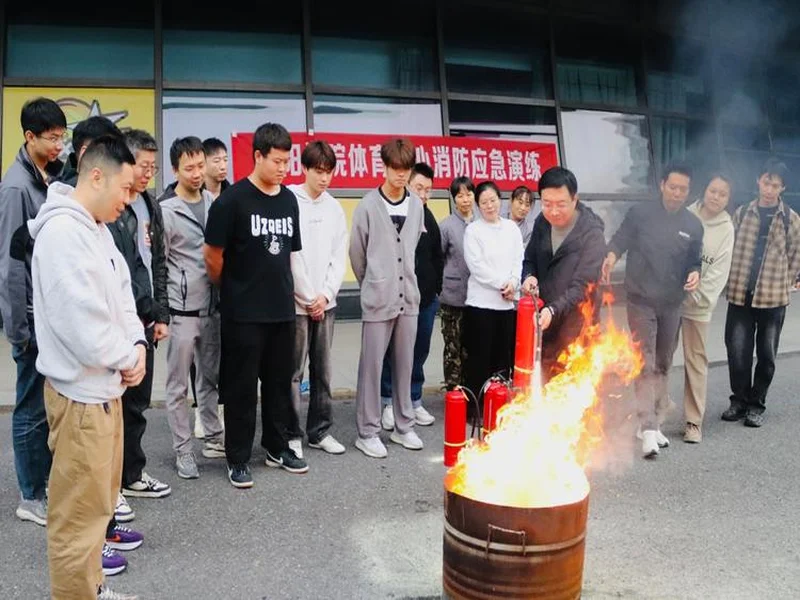 学练结合防患未然 常州体彩消防演练筑牢安全防线